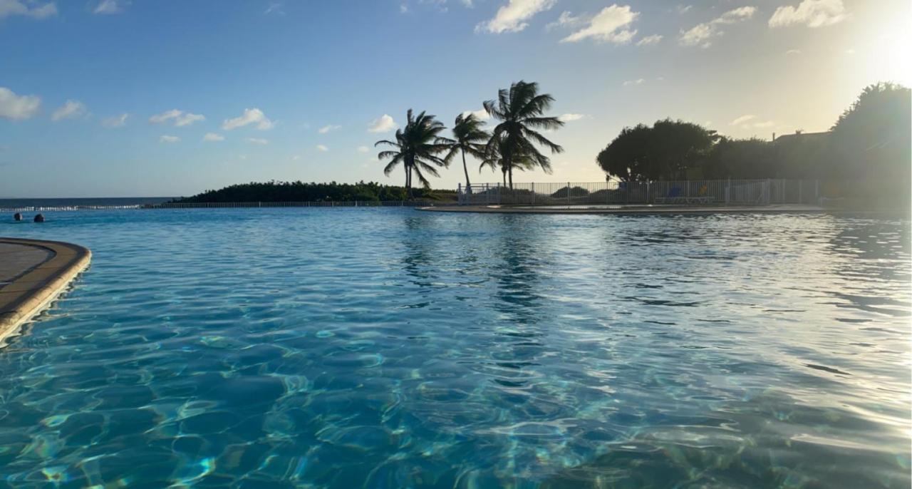 Ti.Maanga Vue Mer Pieds Dans L'Eau Saint-Francois  Bagian luar foto